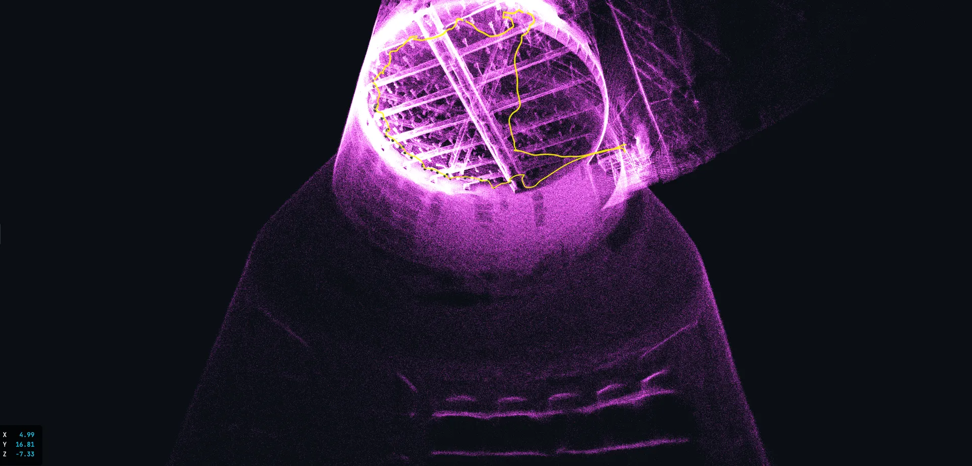 LiDAR 3D-scanning af absorber &ndash; tilbagevendende inspektion