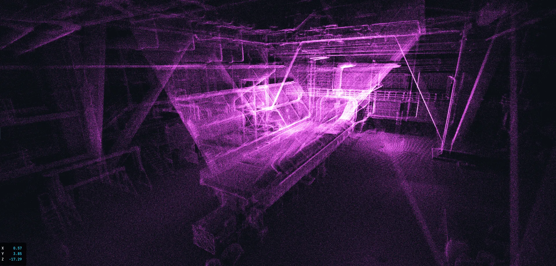 LiDAR 3D-scanning af kedelhus i kraftv&aelig;rk