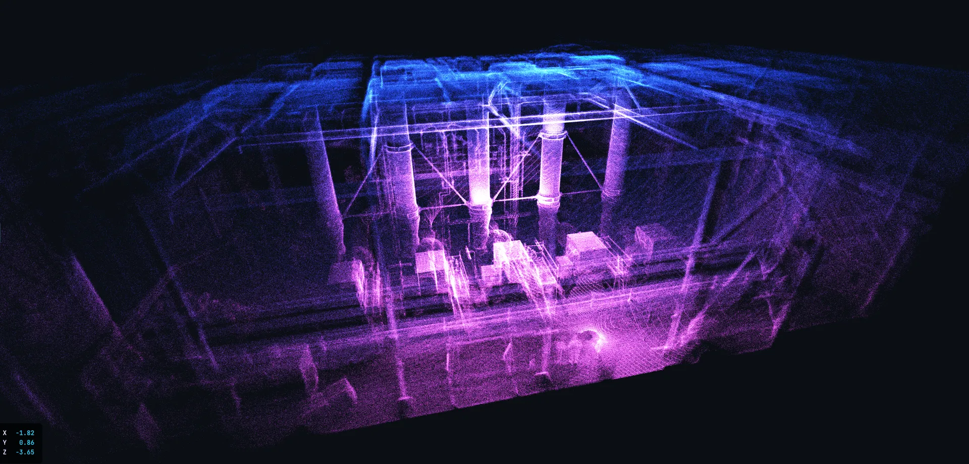 LiDAR 3D-scanning af industrielle r&oslash;r &ndash; ELIOS 3 i kemisk anl&aelig;g