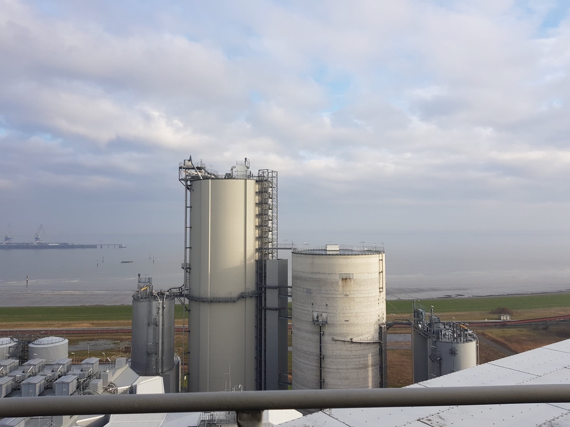 Silo inspection at a coal-fired power plant – ELIOS 3 inside